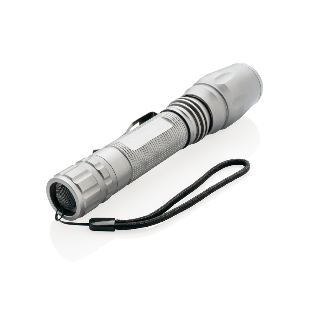 XD Collection 10W Cree LED-Taschenlampe aus Aluminium mit Logo-Veredelung XD Collection 10W Cree LED-Taschenlampe aus Aluminium mit Logo-Veredelung
