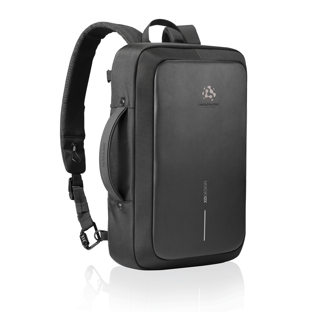 XD Design Bobby Bizz 2.0 Anti-Diebstahl-Rucksack & Aktentasche aus recyceltem PET XD Design Bobby Bizz 2.0 Anti-Diebstahl-Rucksack & Aktentasche aus recyceltem PET