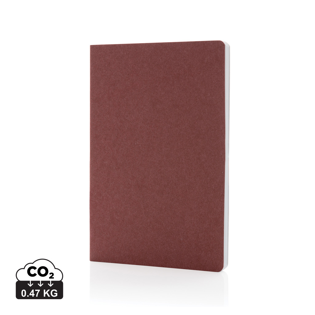 Salton A5 Notizbuch aus Kraftpapier mit 75 % Recyclinganteil (GRS) — bedruckbar Salton A5 Notizbuch aus Kraftpapier mit 75 % Recyclinganteil (GRS) — bedruckbar