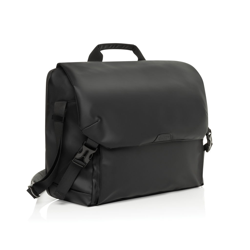Swiss Peak OSLO RCS Messenger – 15,6-Zoll-Laptoptasche mit RFID-Fach und Ihrem Logo