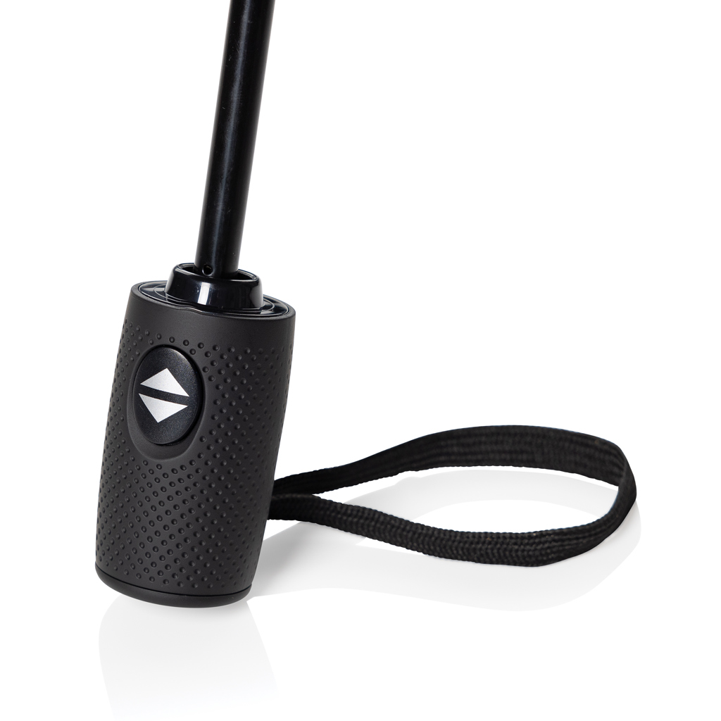 Swiss Peak Vito Aware RPET 21-Zoll-Taschenschirm Auto-Open/Close, bedruckbar