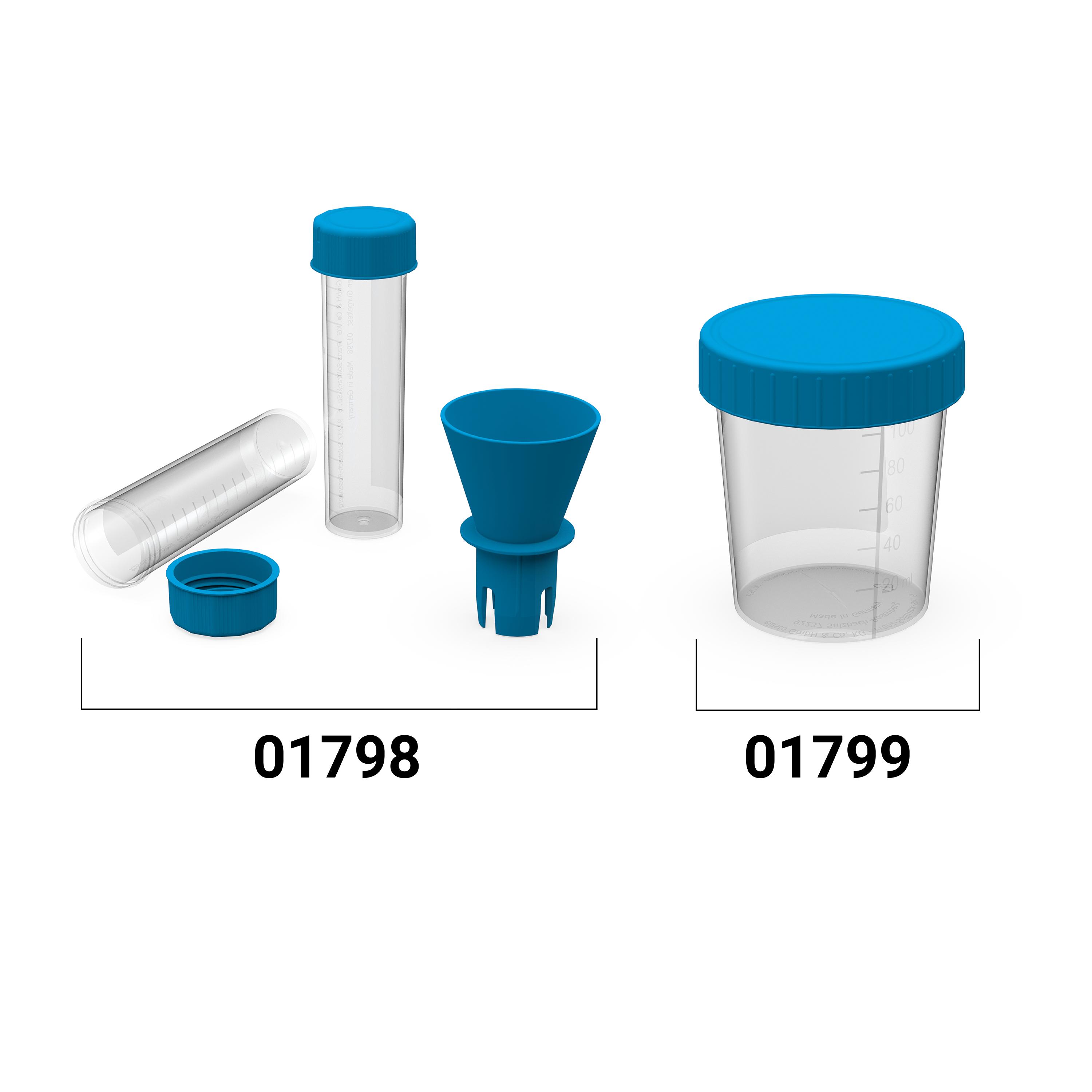 Röhrchen Gurgeltest, 15 ml