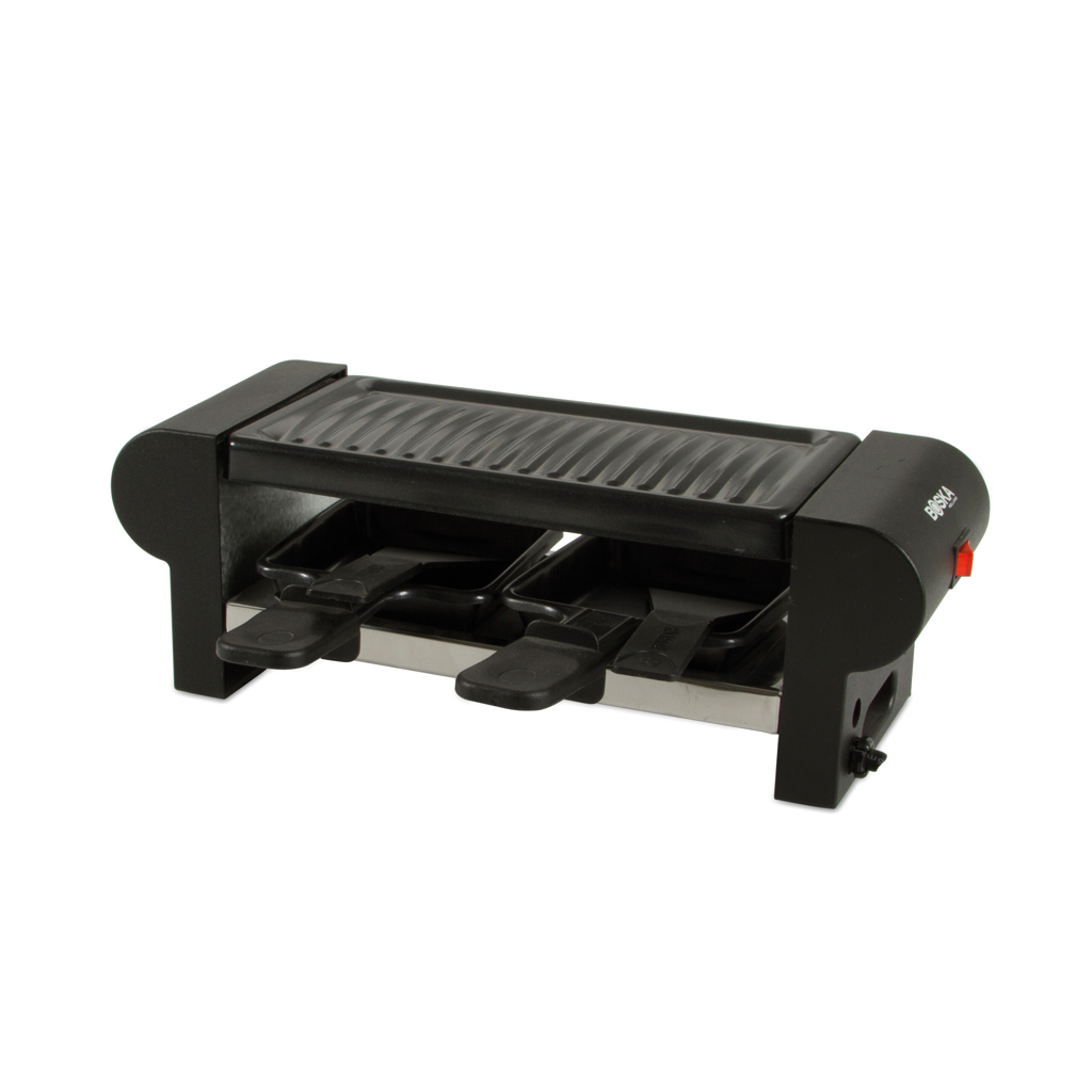 BOSKA Mini Raclette 220V Typ F für 2 Personen mit antihaftbeschichteten Pfännchen BOSKA Mini Raclette 220V Typ F für 2 Personen mit antihaftbeschichteten Pfännchen