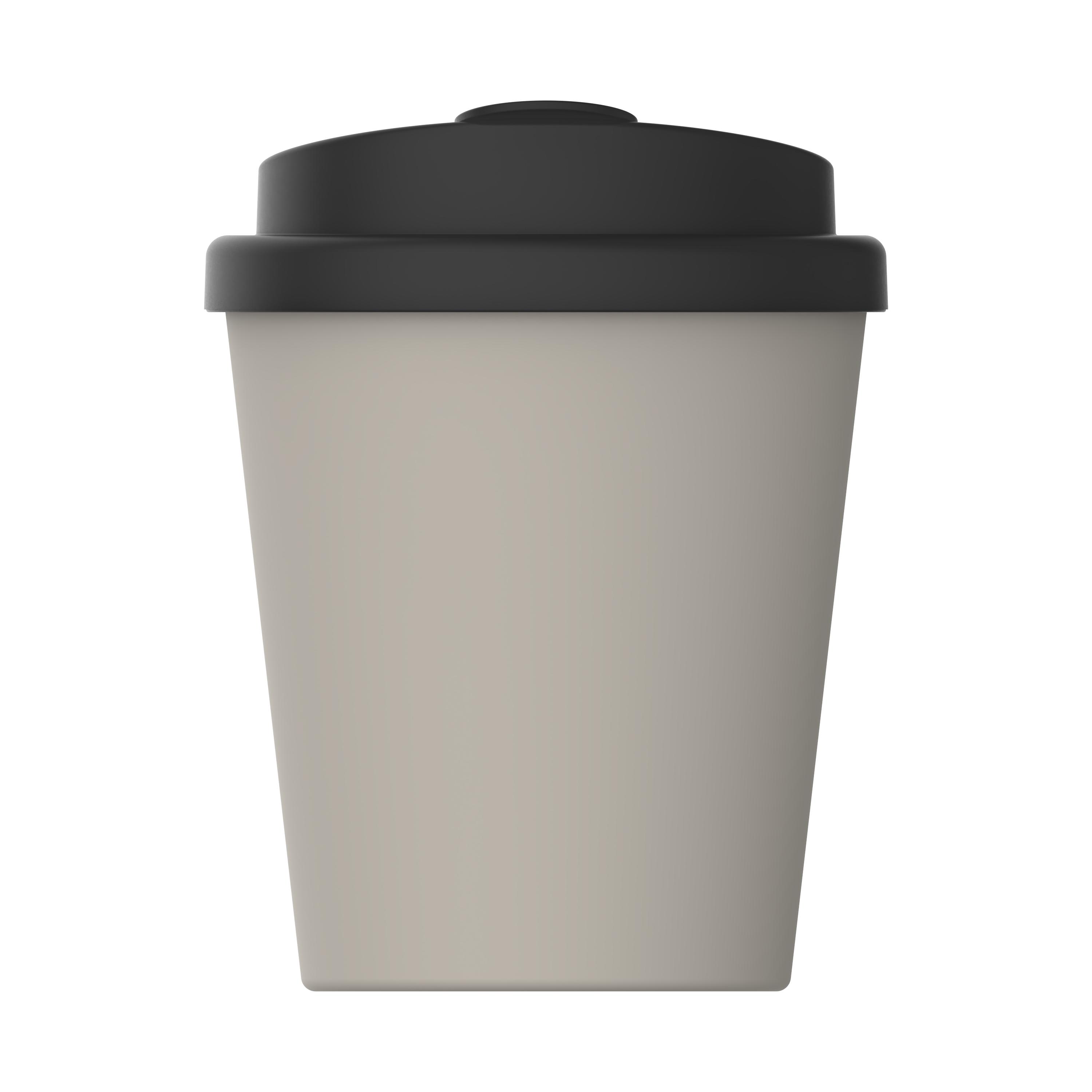 Bio-Kaffeebecher "PremiumPlus" small – TopView_Haselnuss_1 Bio-Kaffeebecher "PremiumPlus" small