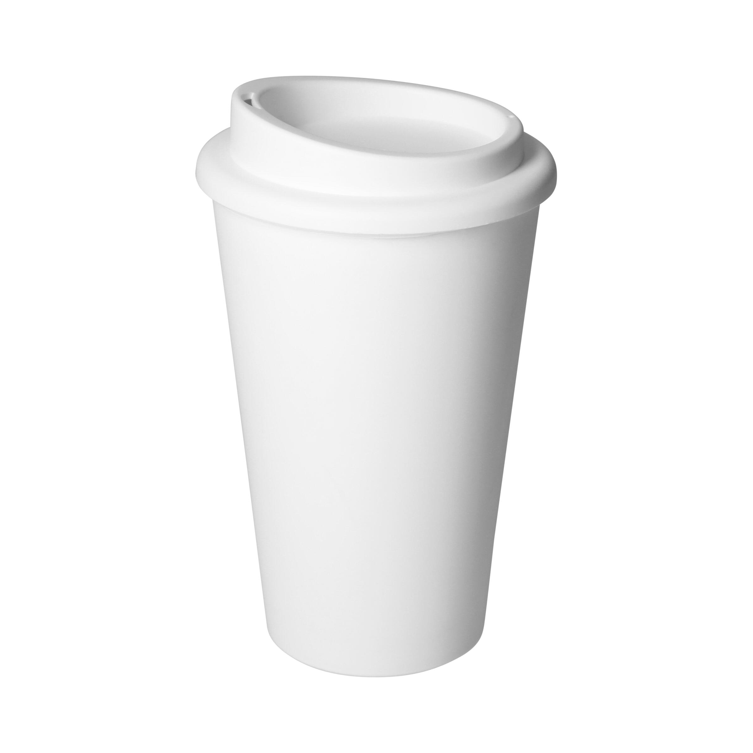Kaffeebecher "Premium" – weiss Kaffeebecher "Premium" – weiss