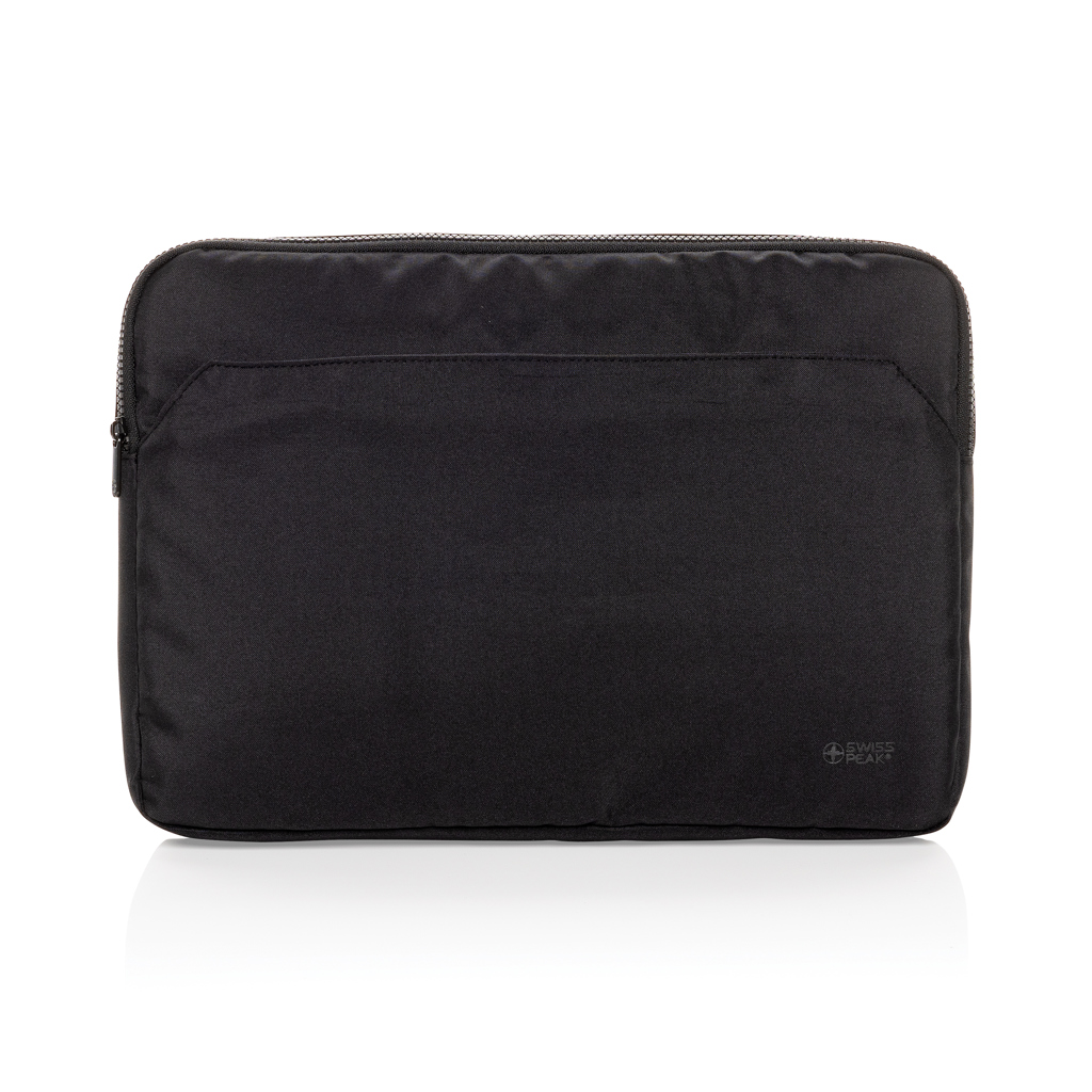 Swiss Peak Aware rPET Laptop Sleeve 15,6 Zoll, bedruck- und bestickbar