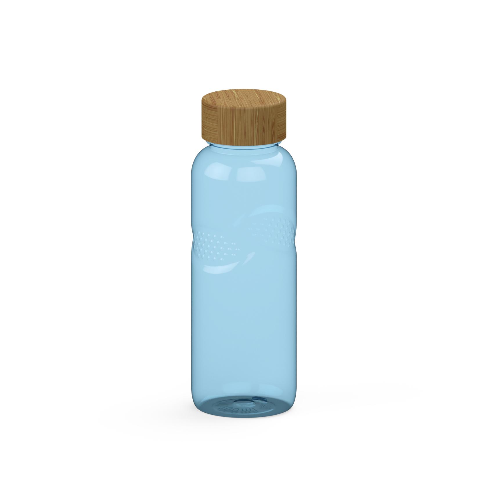 Trinkflasche Carve "Natural", 700 ml – transparent-blau Trinkflasche Carve "Natural", 700 ml – transparent-blau