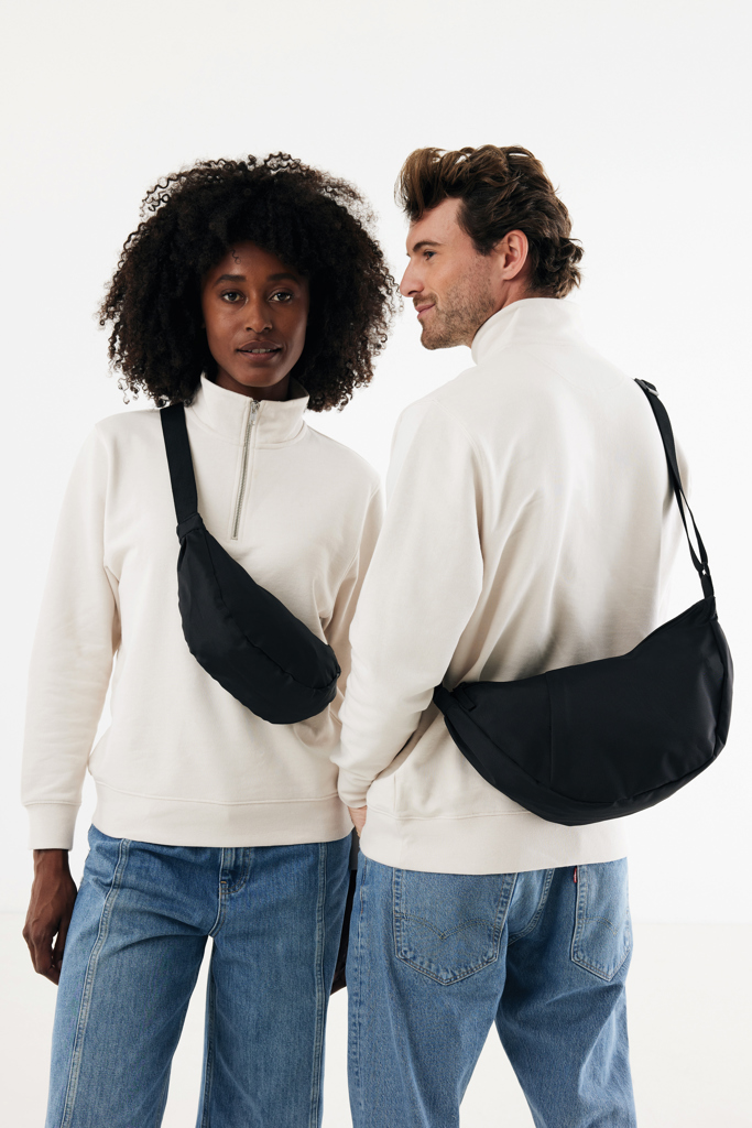 XD Collection Crescent AWARE RPET Sling-Tasche, recyceltes Polyester, bedruckbar