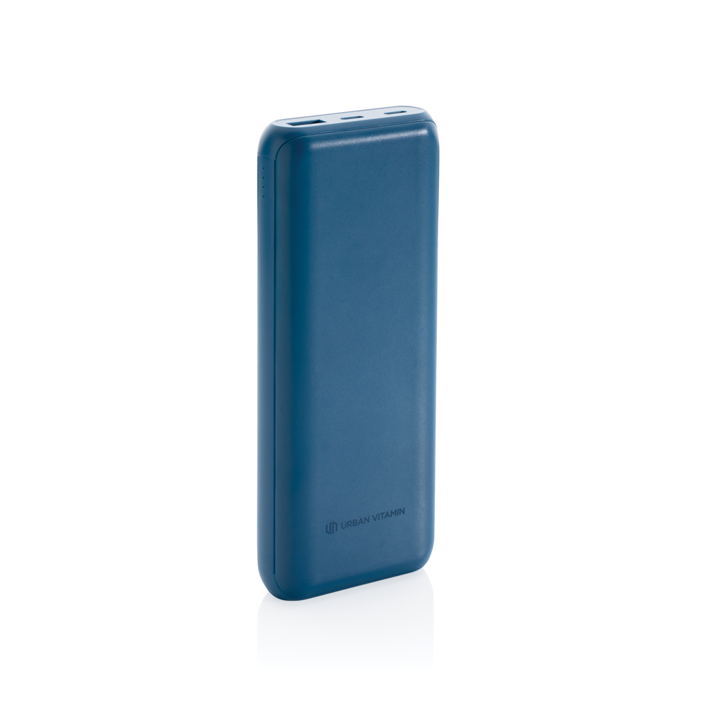 Urban Vitamin Pasadena 20.000 mAh Powerbank mit 18W USB-C PD, bedruckbar mit Logo