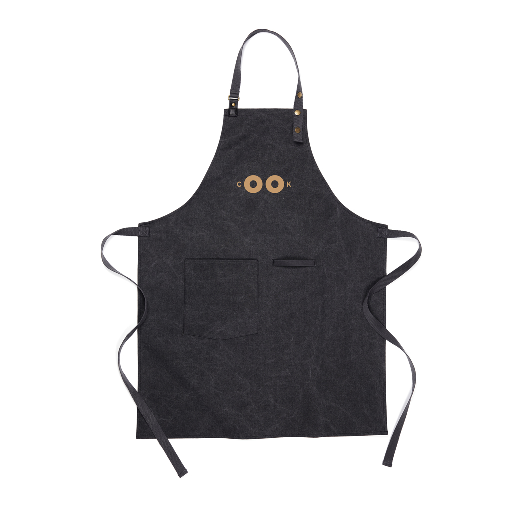 VINGA Tome Schürze aus GRS-recyceltem Canvas mit Logo bestickbar VINGA Tome Schürze aus GRS-recyceltem Canvas mit Logo bestickbar
