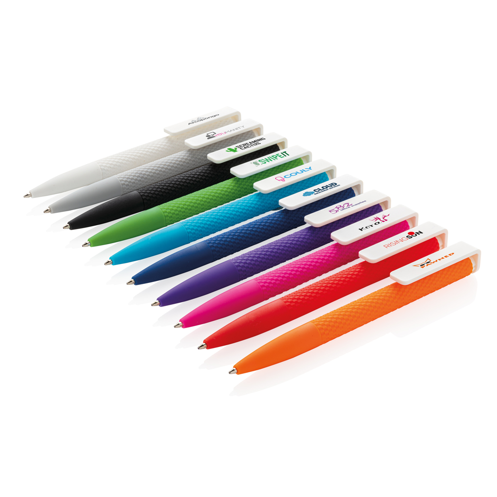 X7 Smooth-Touch Kugelschreiber, Dokumental 1200m – schwarz