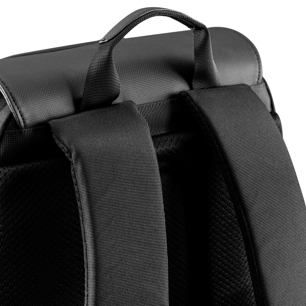 XD Design Soft Daypack — RPET-Rucksack mit RFID-Fach und 16-Zoll-Laptopfach, bedruckbar XD Design Soft Daypack — RPET-Rucksack mit RFID-Fach und 16-Zoll-Laptopfach, bedruckbar