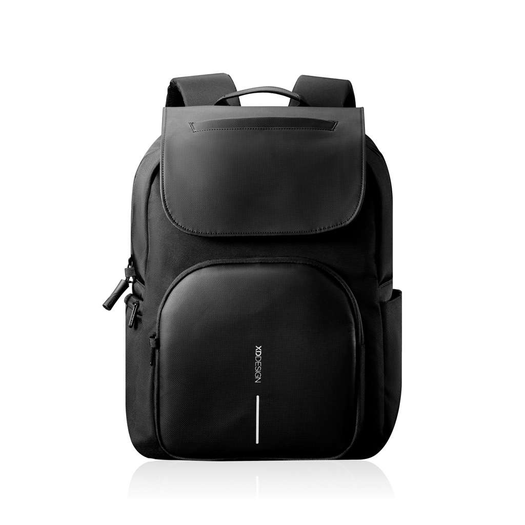 XD Design Soft Daypack — RPET-Rucksack mit RFID-Fach und 16-Zoll-Laptopfach, bedruckbar XD Design Soft Daypack — RPET-Rucksack mit RFID-Fach und 16-Zoll-Laptopfach, bedruckbar
