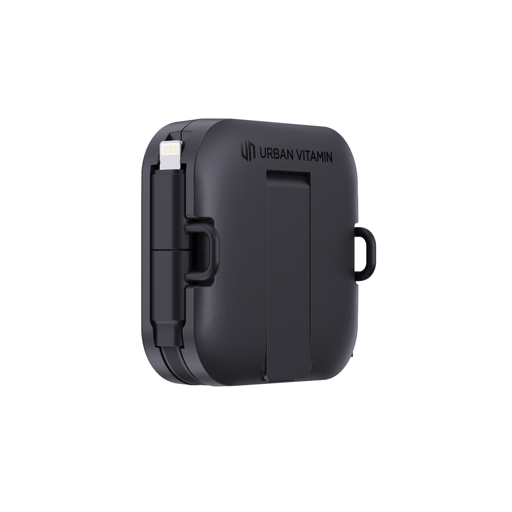 RCS-zertifizierter 100W USB-C Ladehalter, recycelt schwarz