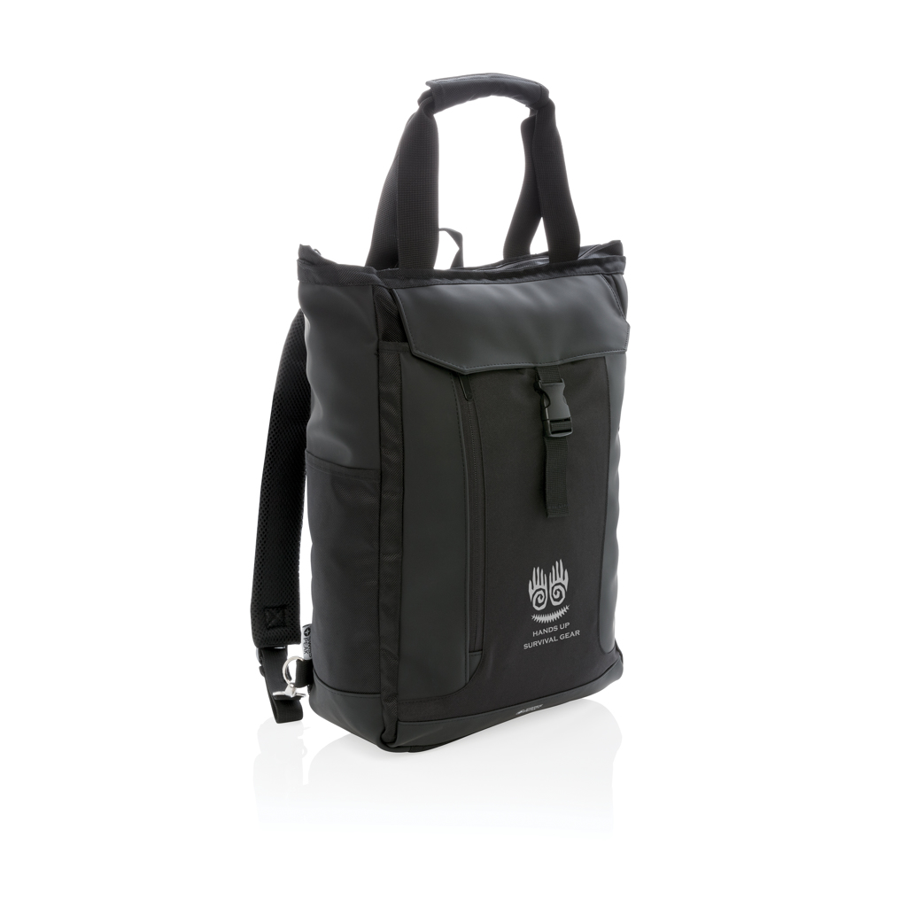 Swiss Peak RFID 15,6'' Laptop-Trage-Tasche PVC-frei mit Logodruck Swiss Peak RFID 15,6'' Laptop-Trage-Tasche PVC-frei mit Logodruck