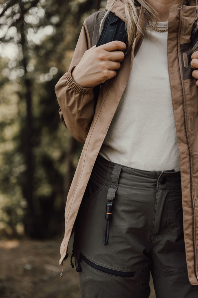 Nordic Drift Everest USB-C-Ladekabel 60 W mit Karabiner – mit Logo veredelbar