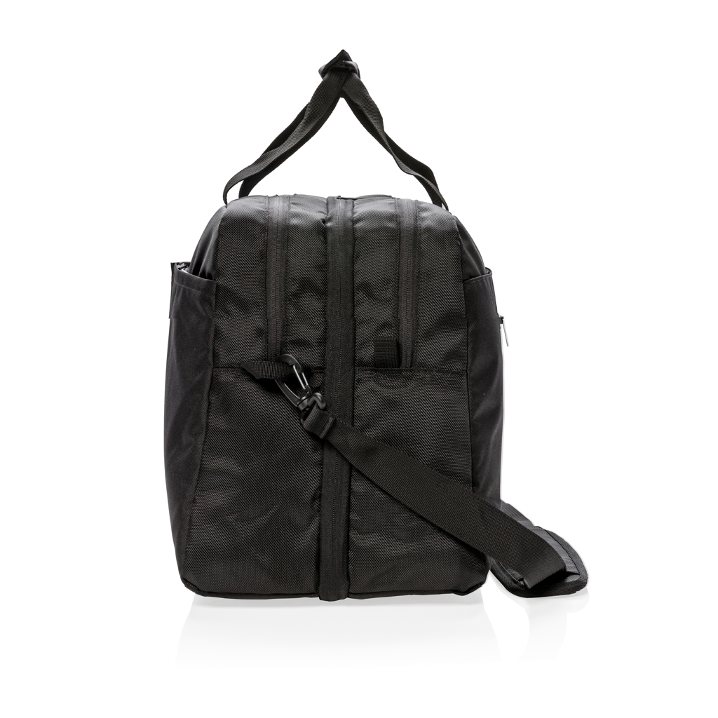 RFID Weekender mit Kofferöffnung PVC-frei 15.6'' schwarz