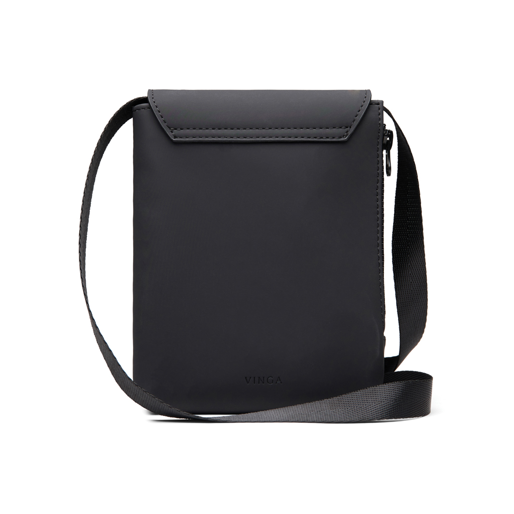 VINGA Baltimore RCS Crossbody-Tasche – recyceltes Polyester, mit Logo veredelbar
