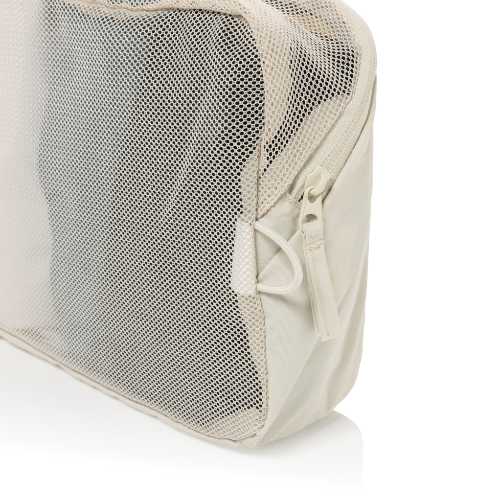 XD Xclusive KENTO URBAN Packing Cube Set 3-teilig aus RCS-recyceltem Nylon mit Logodruck