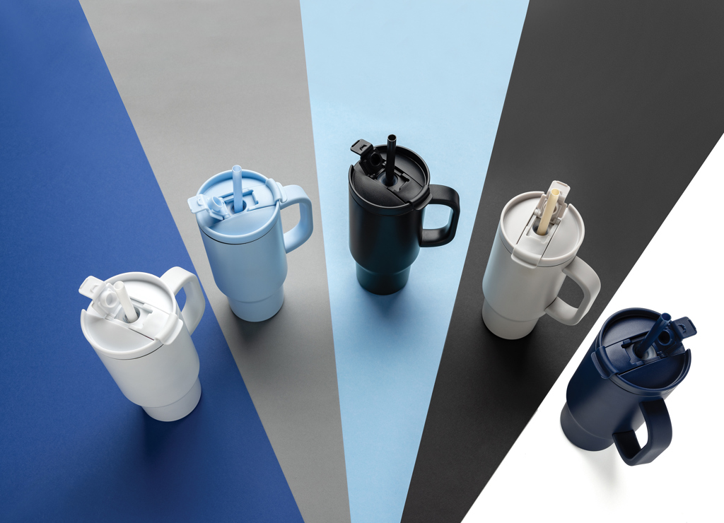 XD Collection Cruiser Thermobecher 480 ml, recycelter Edelstahl, RCS-zertifiziert XD Collection Cruiser Thermobecher 480 ml, recycelter Edelstahl, RCS-zertifiziert