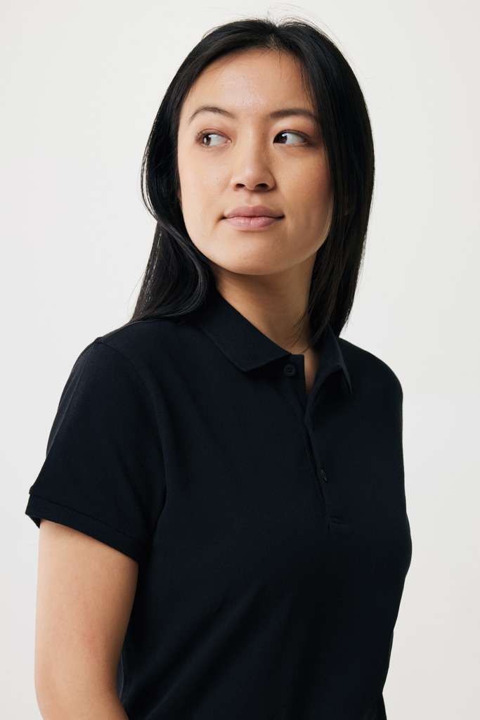 iqoniq Yosemite Damen-Poloshirt aus recycelter und Bio-Baumwolle (220 g/m²)