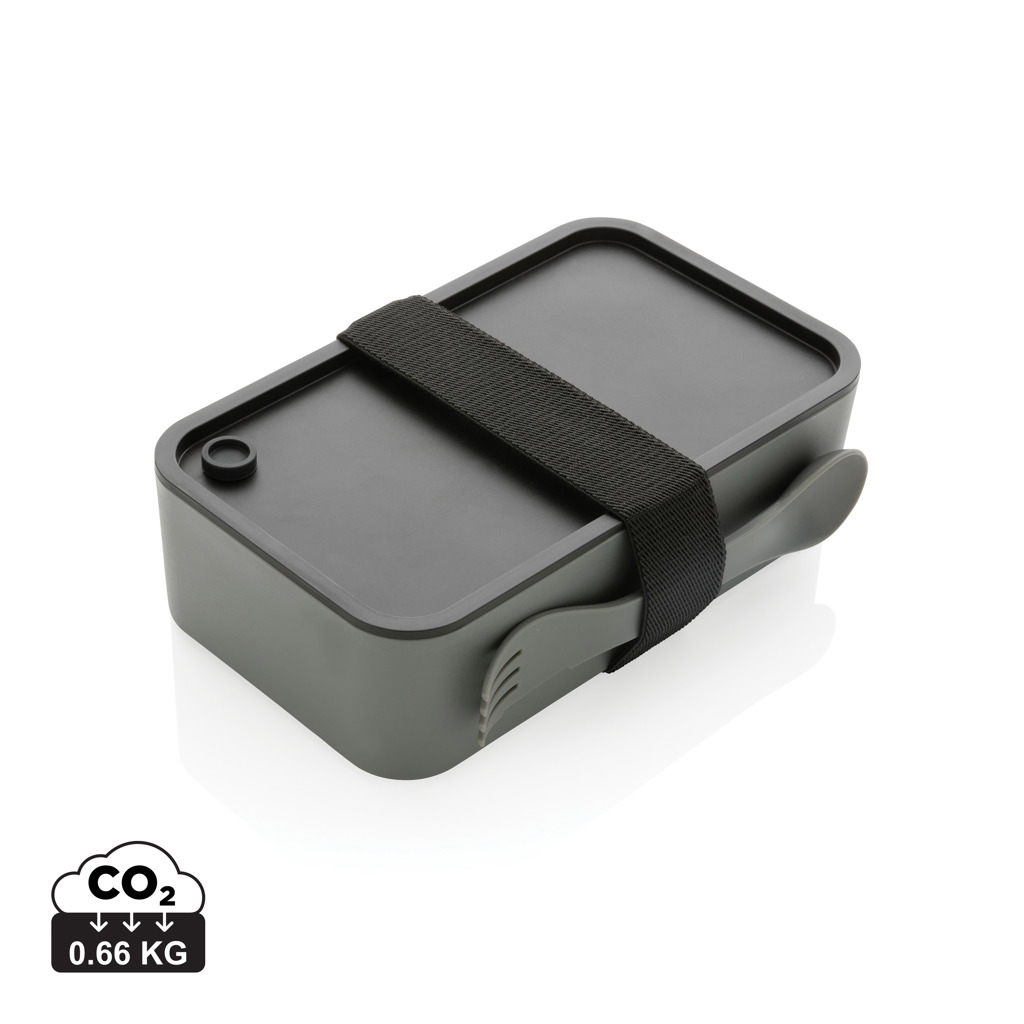 XD Collection GRS RPP Lunchbox mit Göffel 1,2 L bedruckbar