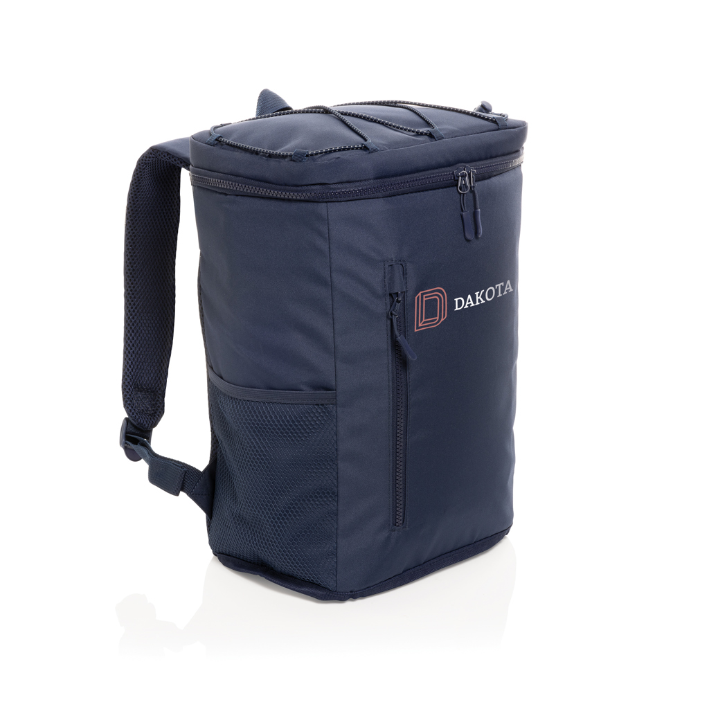 Sonny Aware™ RPET Kühlrucksack 18 L, navy, mit Logo bedruckbar