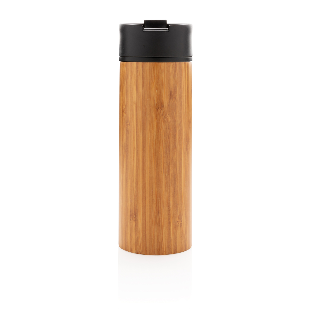 Bambus-Edelstahl Vakuum-Thermobecher 450 ml braun Bambus-Edelstahl Vakuum-Thermobecher 450 ml braun
