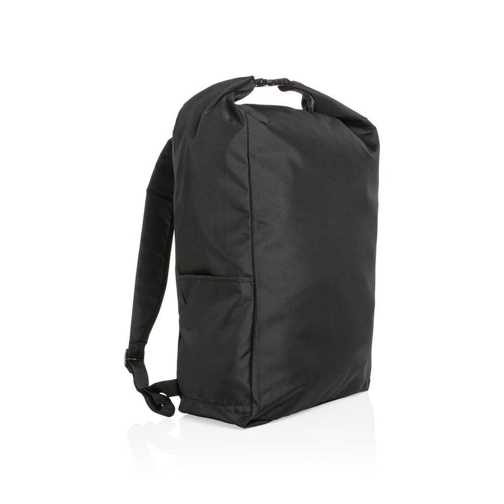 XD Collection Impact AWARE RPET Rolltop-Rucksack mit Logo bedruckbar XD Collection Impact AWARE RPET Rolltop-Rucksack mit Logo bedruckbar