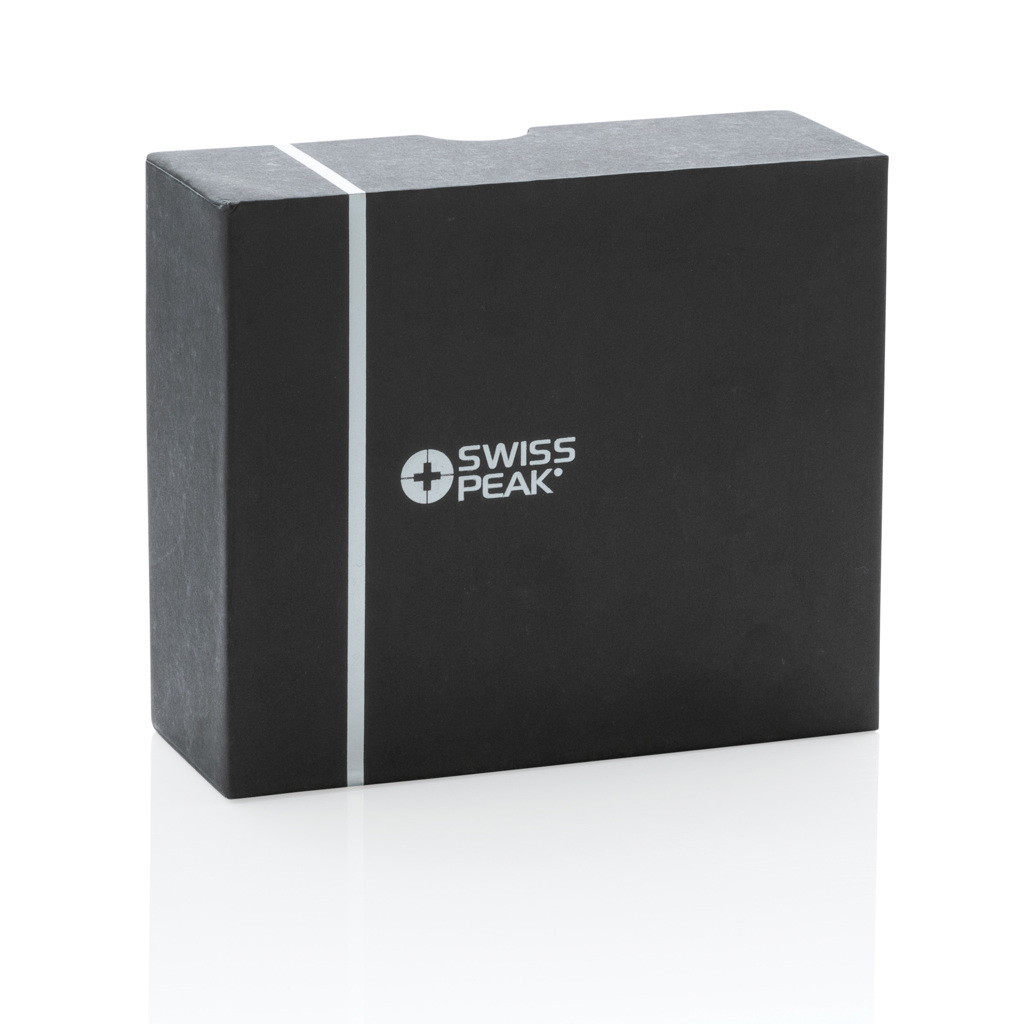 Swiss Peak TWS Ohrhörer 2.0 aus 59 % recyceltem ABS – bedruckbar Swiss Peak TWS Ohrhörer 2.0 aus 59 % recyceltem ABS – bedruckbar