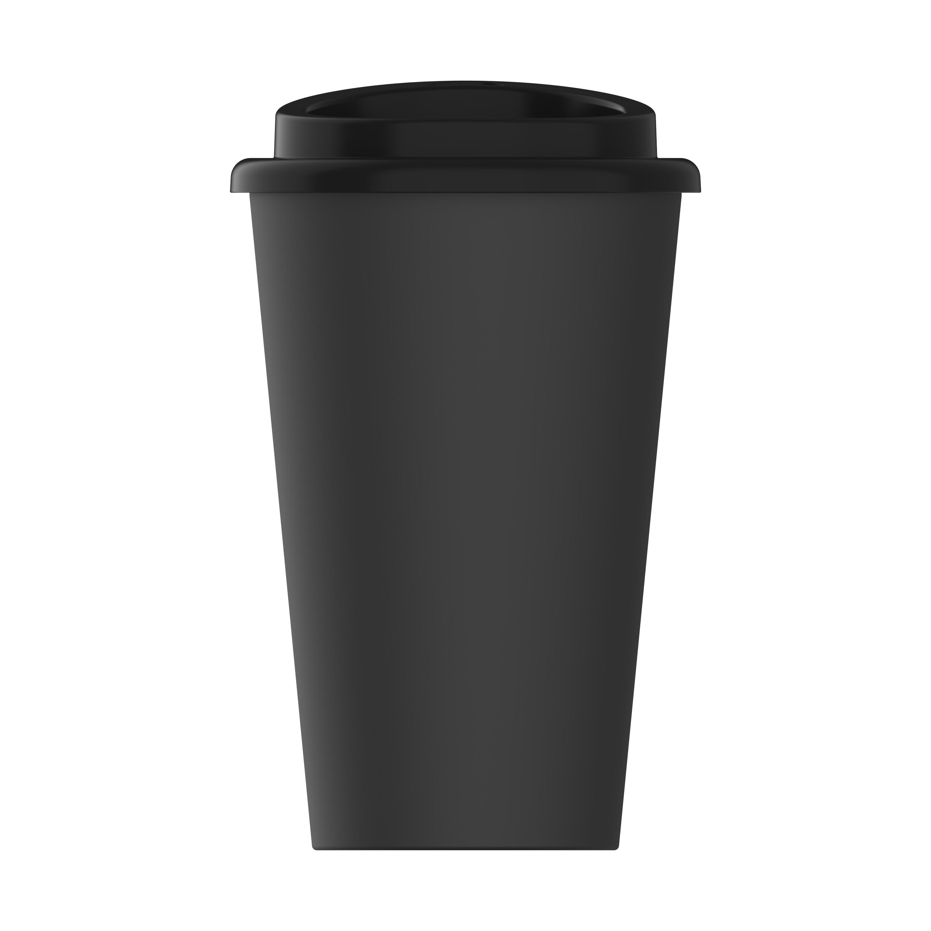Bio-Kaffeebecher "Premium" – TopView_Schiefer_3 Bio-Kaffeebecher "Premium"