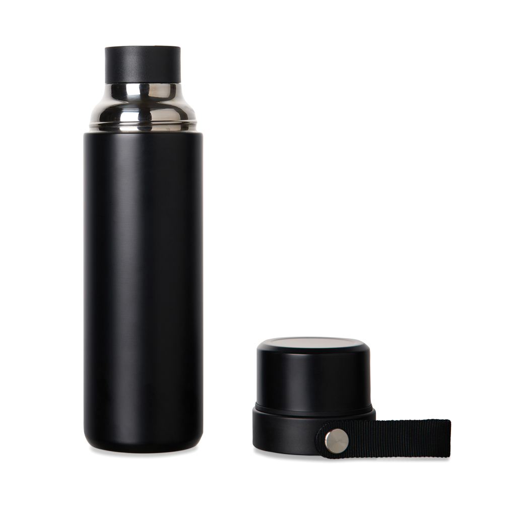 Vinga Tono RCS Thermoskanne 750 ml mit 2 Bechern, recycelter Edelstahl, bedruckbar Vinga Tono RCS Thermoskanne 750 ml mit 2 Bechern, recycelter Edelstahl, bedruckbar