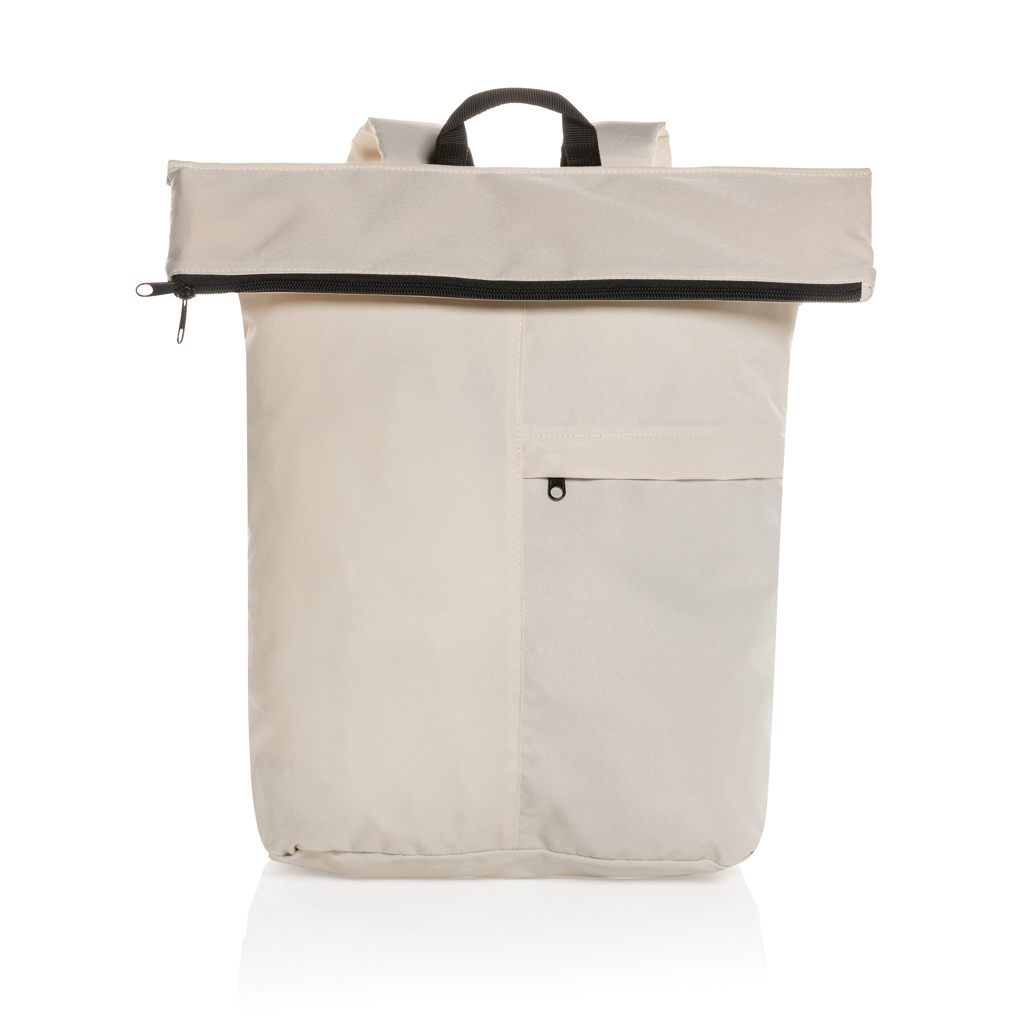 Dillon AWARE RPET faltbarer Lightweight-Rucksack mit Logo bedruckbar