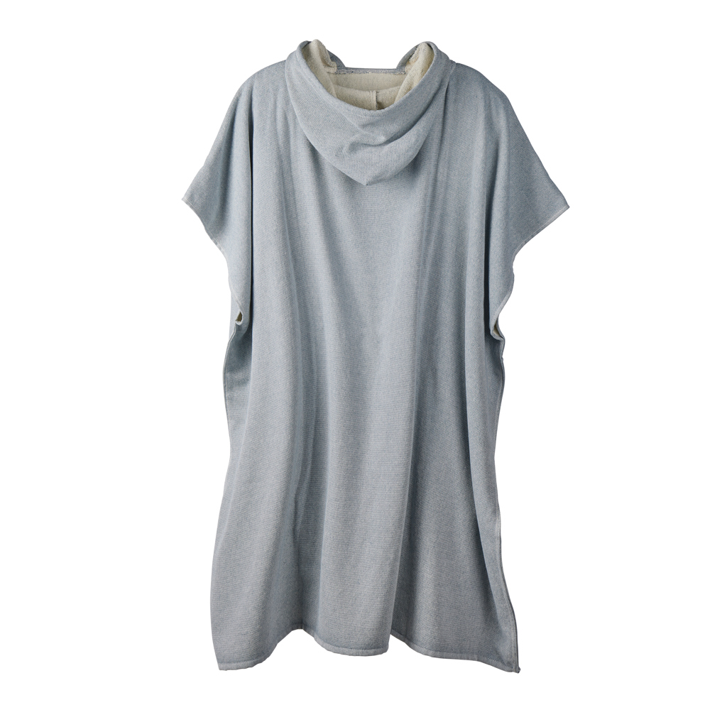 VINGA Tolo Hamam Frottee Strandponcho gelb, 100 × 95 cm, OEKO-TEX VINGA Tolo Hamam Frottee Strandponcho gelb, 100 × 95 cm, OEKO-TEX