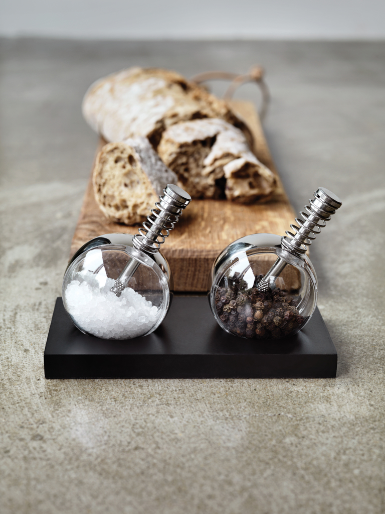 Gastro Salz&Pfeffer Mühlen Set Edelstahl/Holz – schwarz Gastro Salz&Pfeffer Mühlen Set Edelstahl/Holz – schwarz