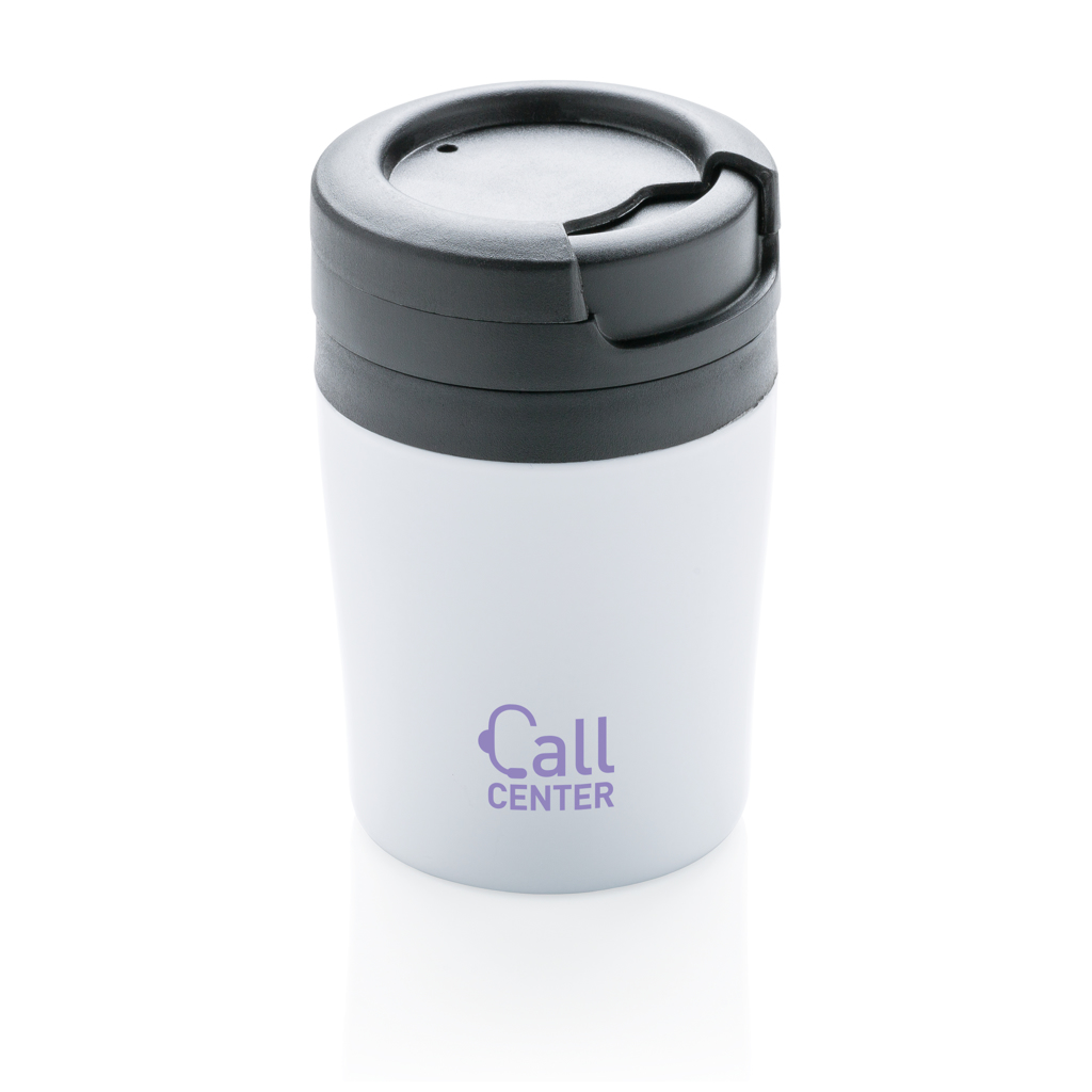 XD Xclusive Coffee-to-go-Becher 160 ml, doppelwandig, Edelstahl mit PP-Innenwand