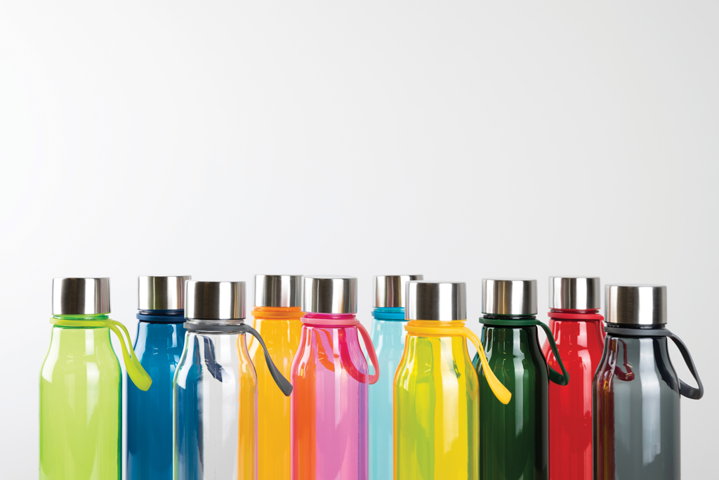 VINGA Lean Tritan Wasserflasche 600 ml mit Logo bedruckbar VINGA Lean Tritan Wasserflasche 600 ml mit Logo bedruckbar