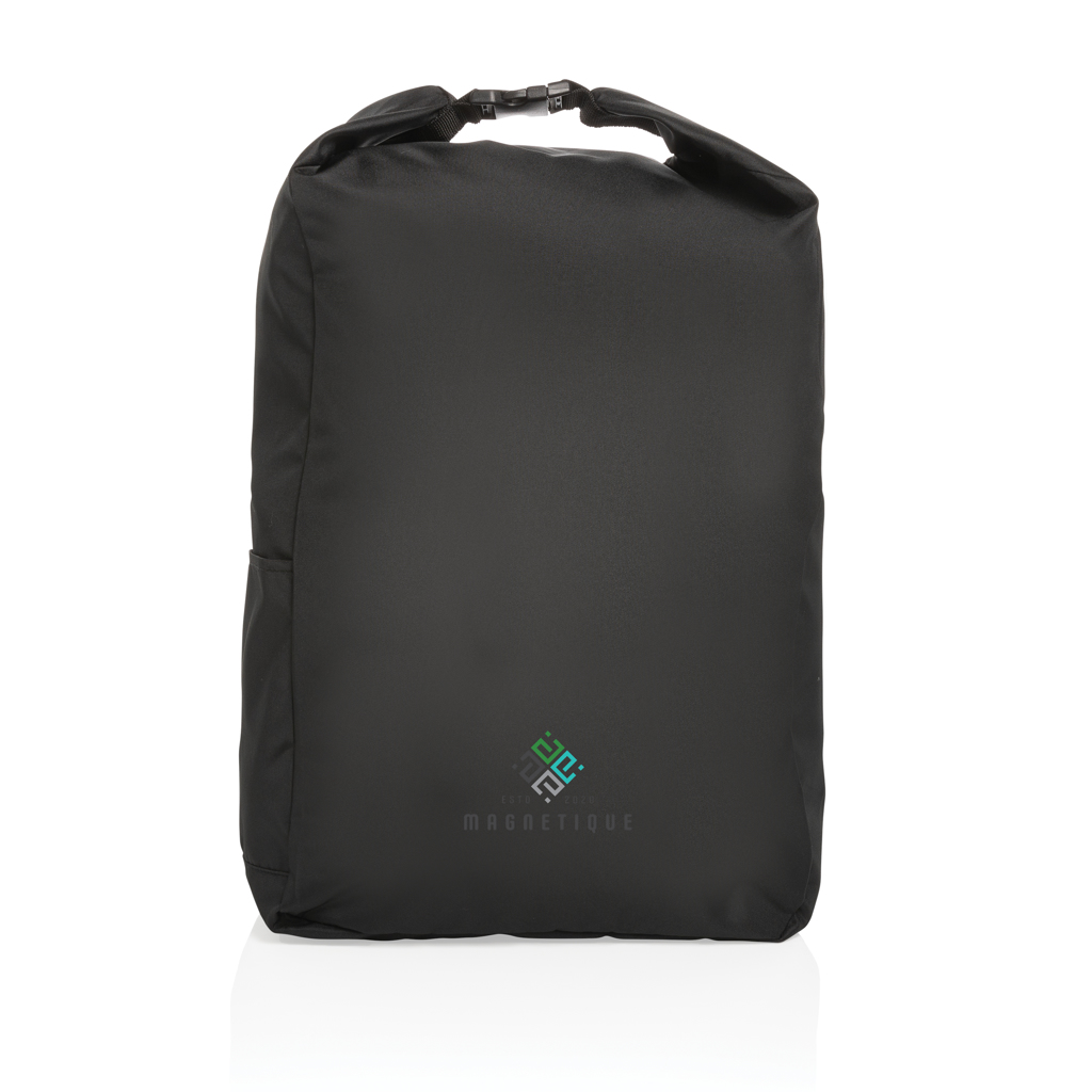 XD Collection Impact AWARE RPET Rolltop-Rucksack mit Logo bedruckbar XD Collection Impact AWARE RPET Rolltop-Rucksack mit Logo bedruckbar
