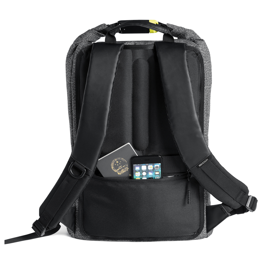 XD Design Urban Anti-Diebstahl-Rucksack – schnitthemmend, mit 15,6-Zoll-Laptopfach und Zahlenschloss