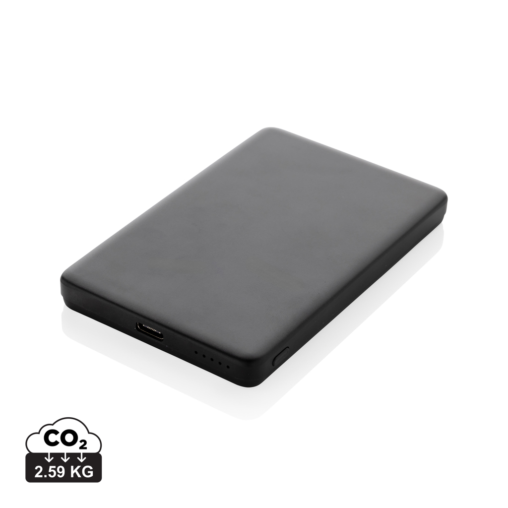 XD Collection Orion Powerbank 5.000 mAh magnetisch — recyceltes Aluminium, bedruckbar