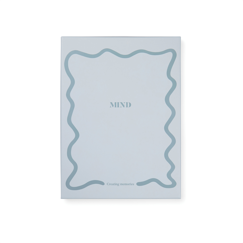 VINGA Mind Notizbuch A5 mit 73 % GRS-Recyclingpapier, bedruckbar