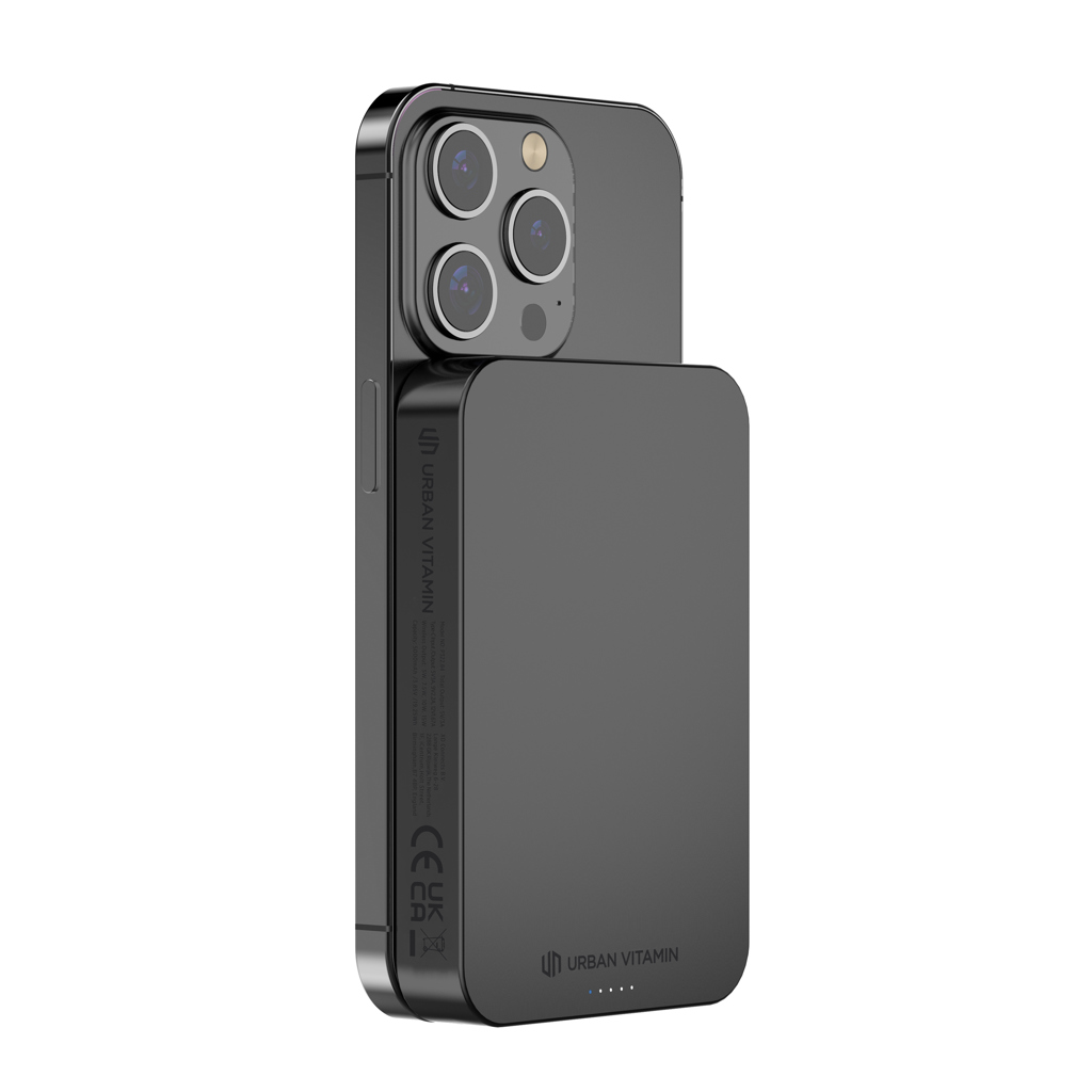Compton Powerbank 10000mAh Alu – Magnetische Schnelllade-Technologie für Events