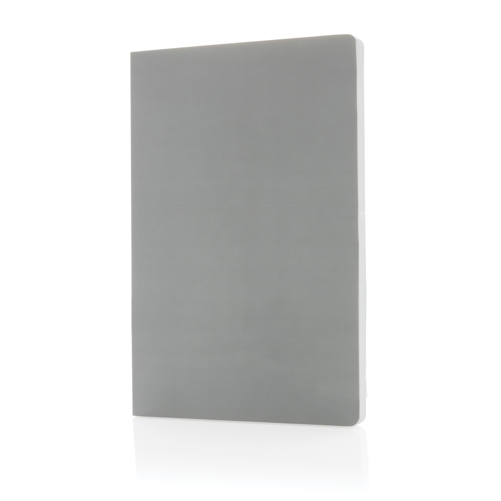 Impact A5 Notizbuch aus Steinpapier mit Logo bedrucken Impact A5 Notizbuch aus Steinpapier mit Logo bedrucken