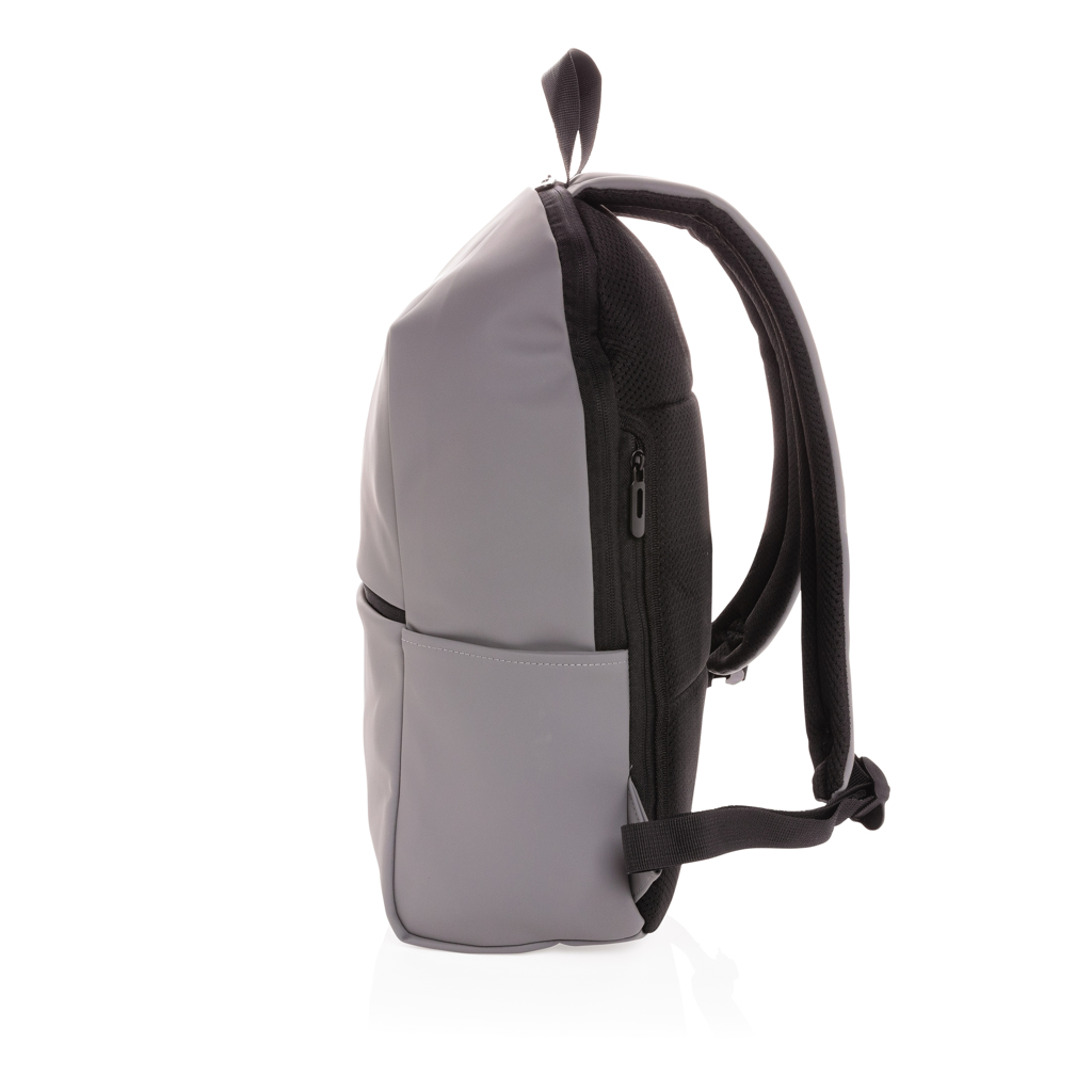 XD Collection Schicker PU Laptop-Rucksack 15,6 Zoll – bedruckbar XD Collection Schicker PU Laptop-Rucksack 15,6 Zoll – bedruckbar