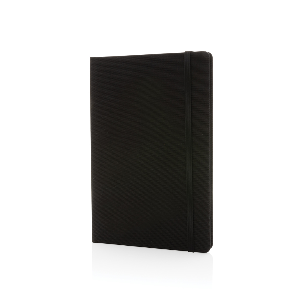rPET-A5-Notizbuch GRS-zertifiziert, 160 Seiten, mit Logo bedruckbar