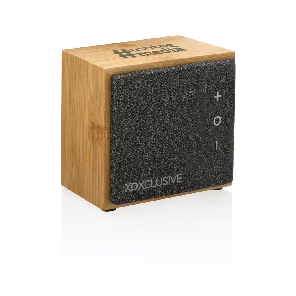 Wynn Bambus Bluetooth Lautsprecher 5W – Exklusives Werbegeschenk mit Logo Wynn Bambus Bluetooth Lautsprecher 5W – Exklusives Werbegeschenk mit Logo