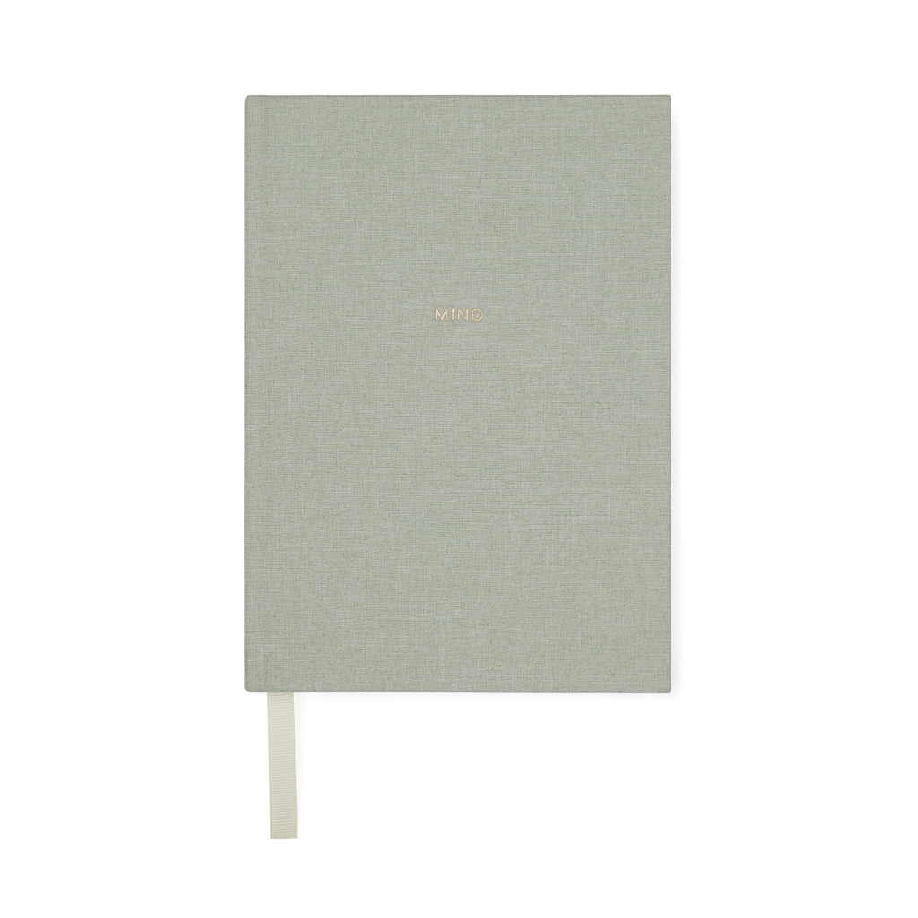 VINGA Mind Notizbuch A5 mit 73 % GRS-Recyclingpapier, bedruckbar