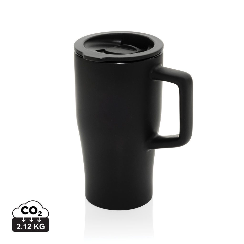 Keramik Luxe Quencher 490 ml Henkelbecher (XD Collection) – bedruckbar mit Logo