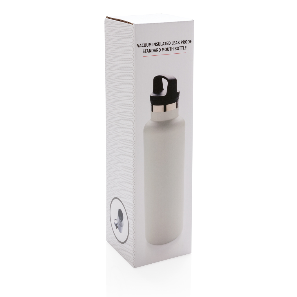 Edelstahl Isolierflasche 600 ml mit Teefilter – off white Edelstahl Isolierflasche 600 ml mit Teefilter – off white
