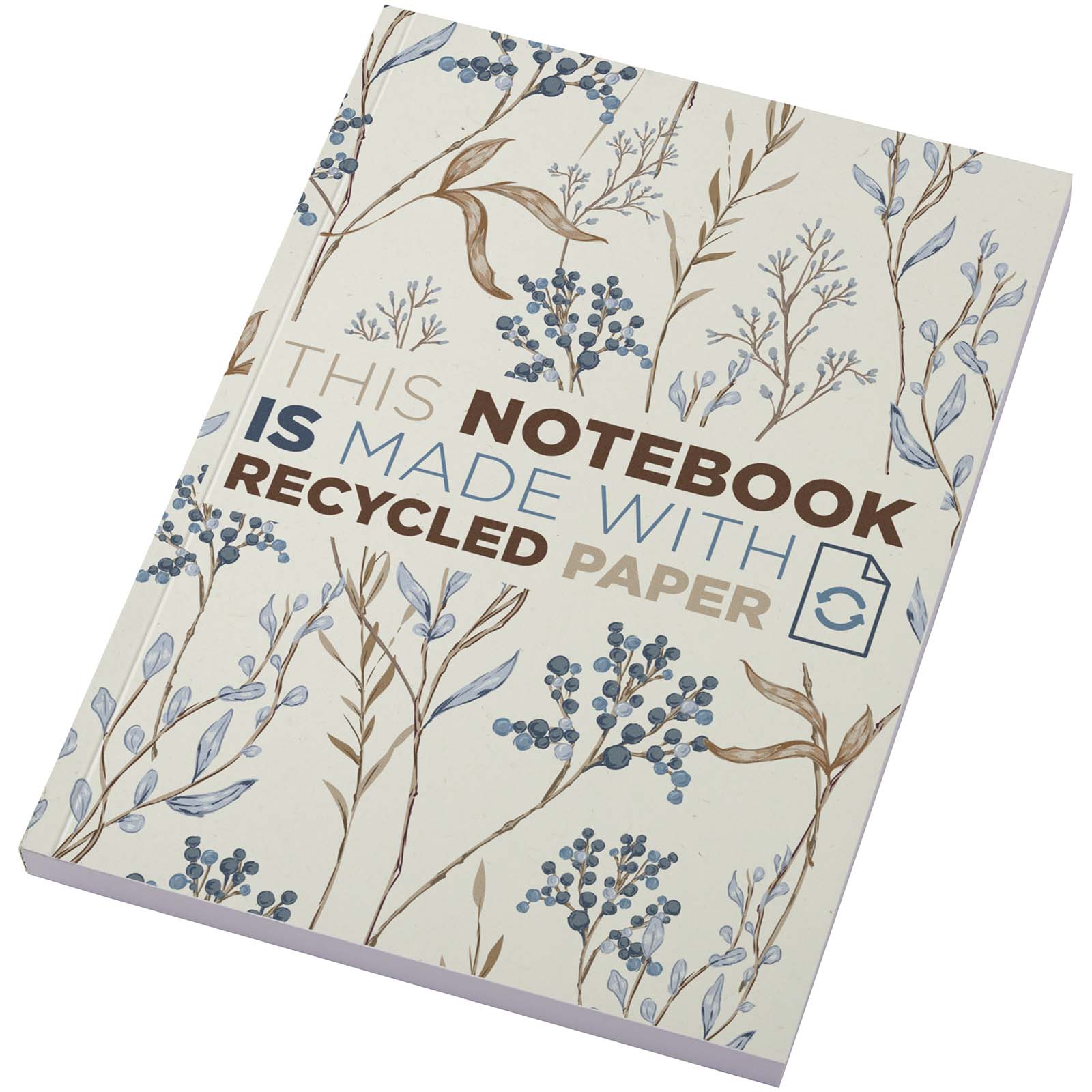 Novella Austen Colours A5 Softcover Notizbuch aus Recyclingmaterial – 100 Blatt